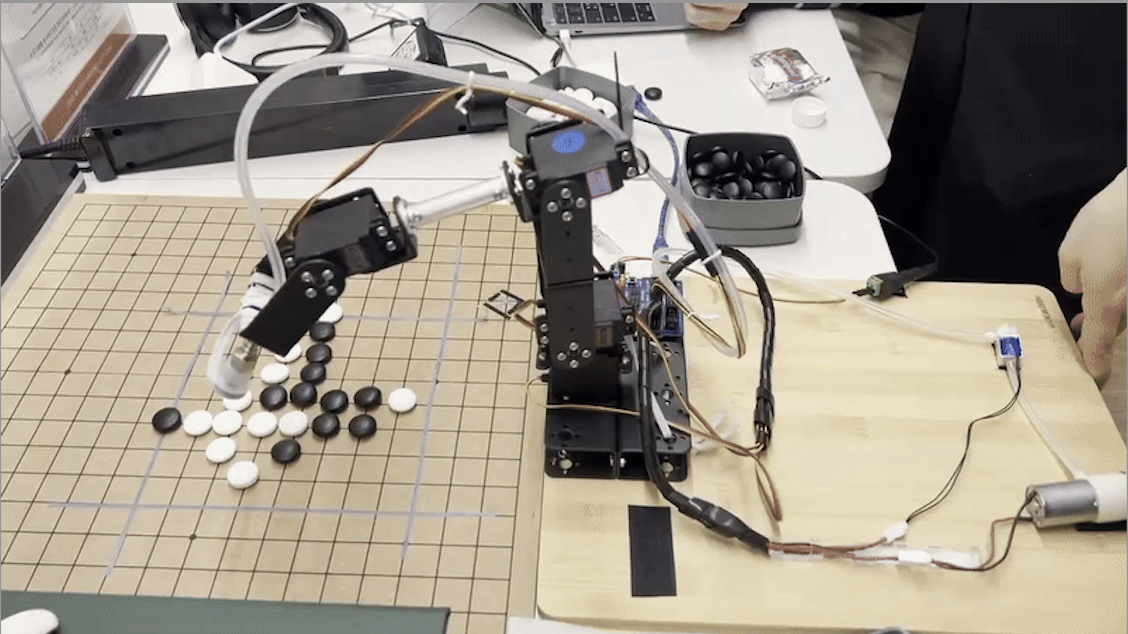 AiGO: End-to-End AI for Gomoku with Vision and Robotics